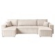 Gepolstertes Sofa CARLOS U Kord