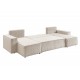 Gepolstertes Sofa CARLOS U Kord