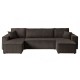 Gepolstertes Sofa CARLOS U Kord - Poso 04