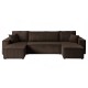 Gepolstertes Sofa CARLOS U Kord - Poso 06