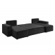 Gepolstertes Sofa CARLOS U Kord - Poso 34