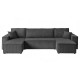 Gepolstertes Sofa CARLOS U Kord - Poso 60