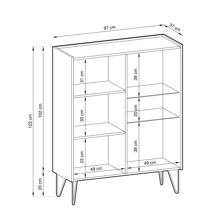 Vitrine EUPHORIA WT97