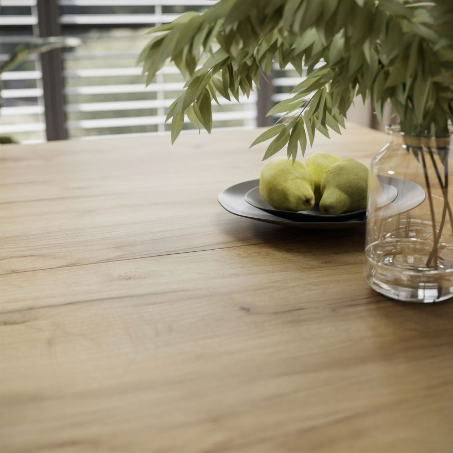 Esszimmer Set Klapptisch + 4 Stühle ARTON II Craft Gold Eiche Esszimmer Set Klapptisch + 4 Stühle ARTON II Craft Gold Eiche