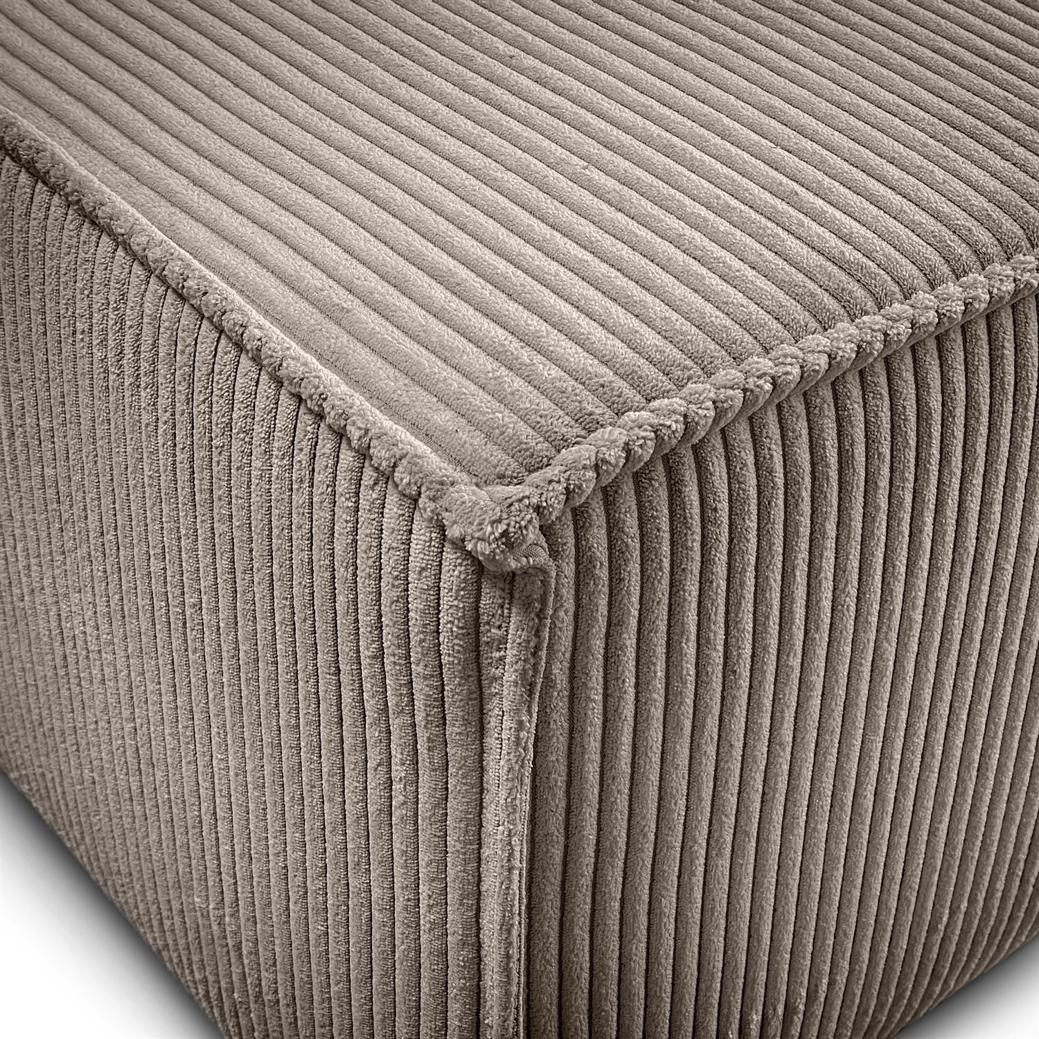 Gepolstertes Ecksofa CARLOS XL Cord