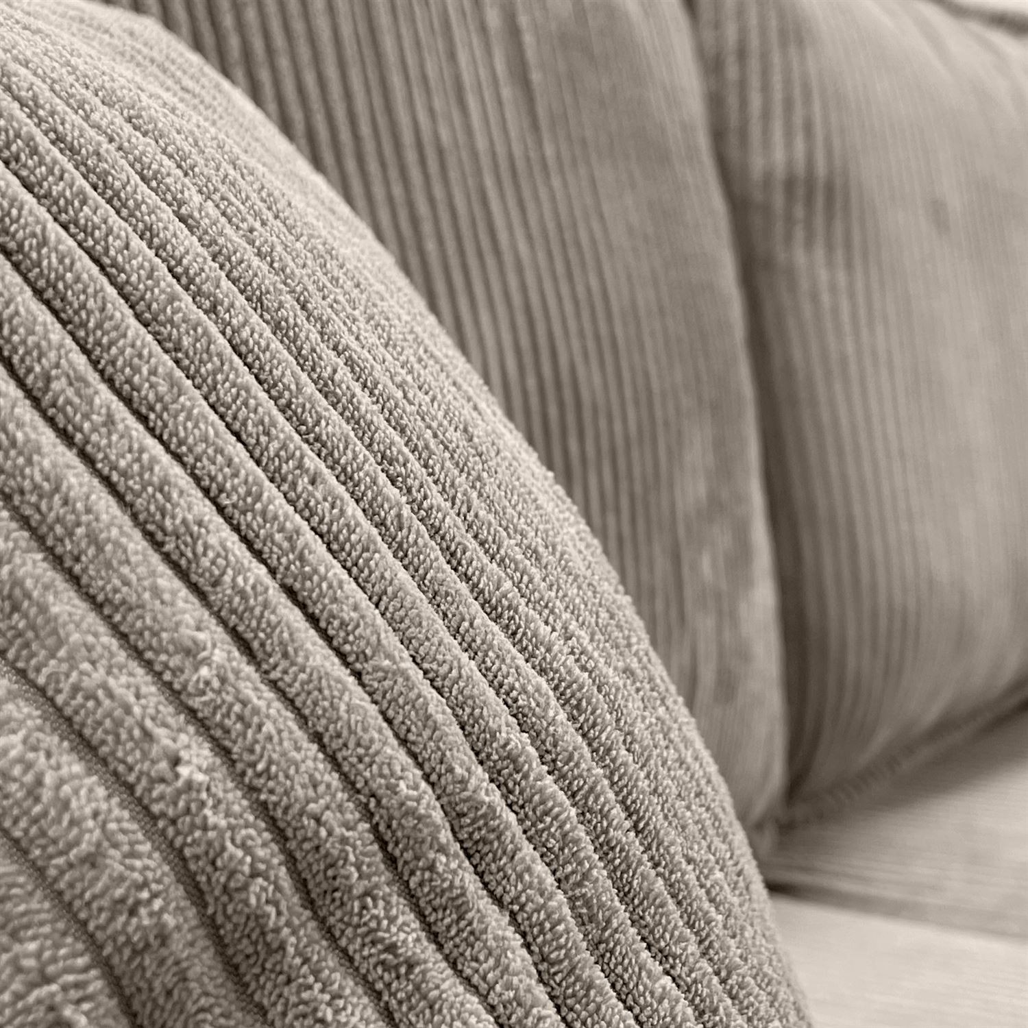 Gepolstertes Ecksofa CARLOS XL Cord