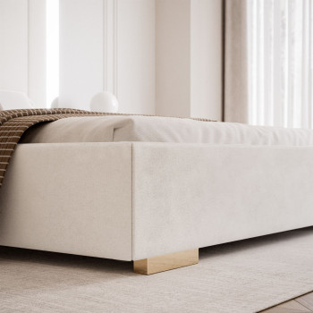 Bettrahmen mit gepolsterten Paneelen Typ V