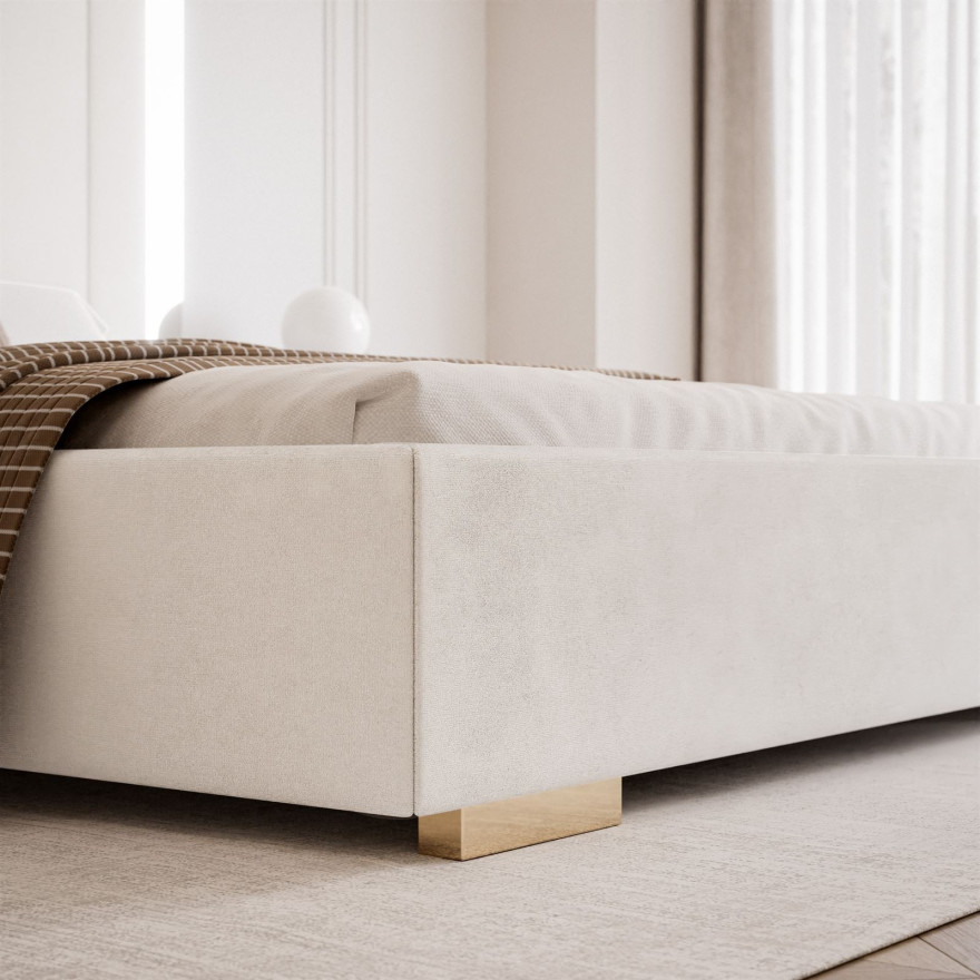 Bettrahmen mit gepolsterten Paneelen Typ V