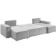 Gepolstertes Sofa CARLOS U Kord - Poso 110