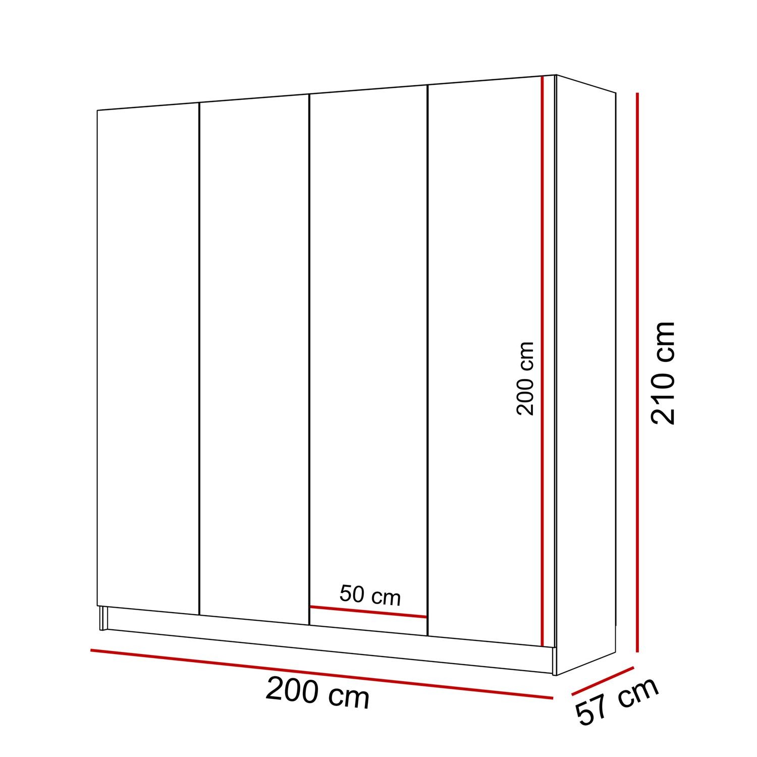 Schrank AUREL 4D KASCHMIR