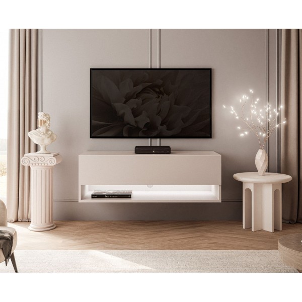 Wandschrank RTV CALANTE 90 cm mit LED-Beleuchtung