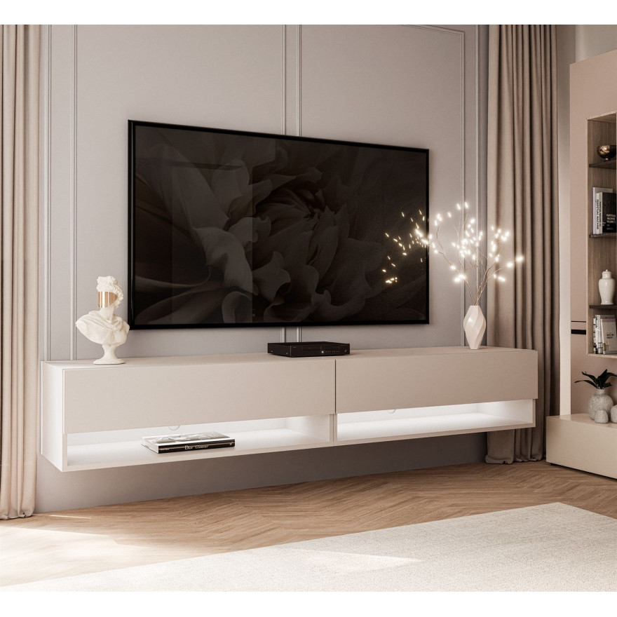 Wandschrank RTV CALANTE 180 cm mit LED-Beleuchtung Wandschrank RTV CALANTE 180 cm mit LED-Beleuchtung