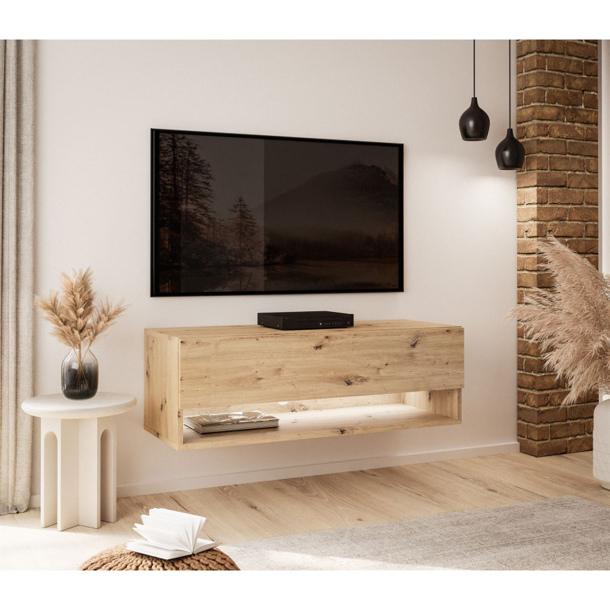 Wandschrank RTV CALANTE LOFT mit LED-Beleuchtung