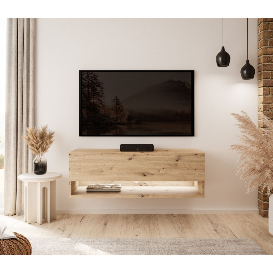 Wandschrank RTV CALANTE LOFT mit LED-Beleuchtung