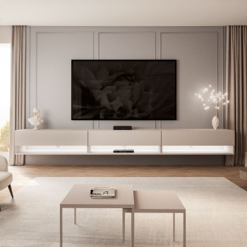 RTV Hängeschrank CALANTE 270 cm mit LED-Beleuchtung