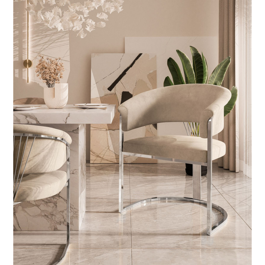 Gepolsterter Stuhl MOUNIR Gepolsterter Stuhl MOUNIR