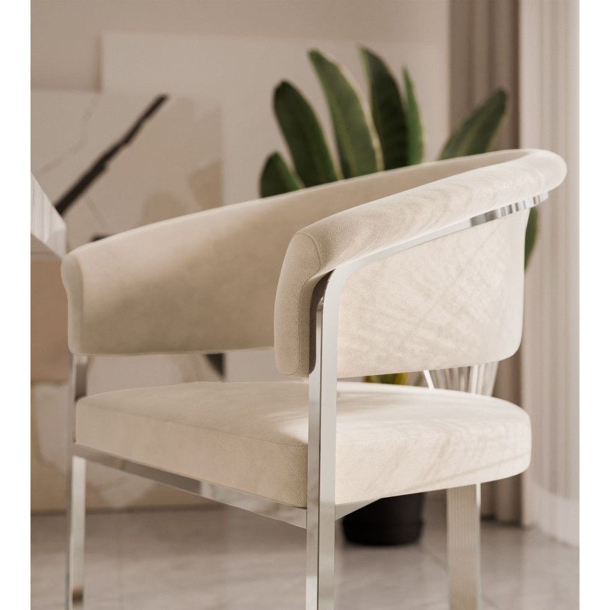 Gepolsterter Stuhl MOUNIR Gepolsterter Stuhl MOUNIR