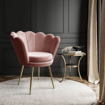 Muschel-Polstersessel SHELLY