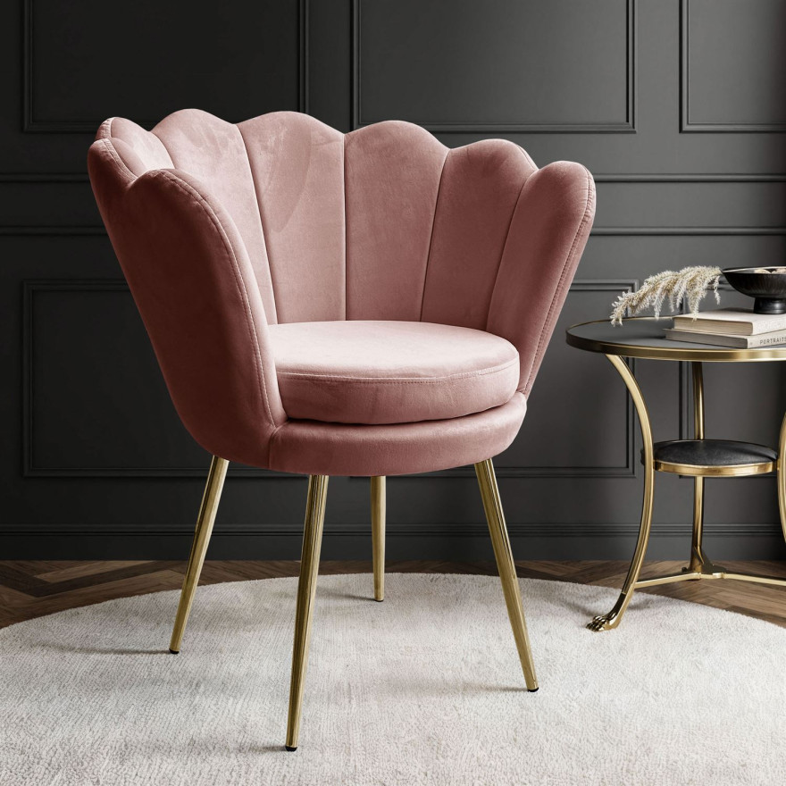 Muschel-Polstersessel SHELLY