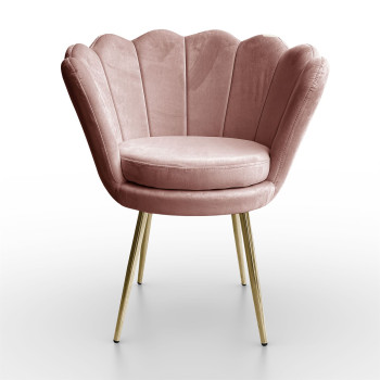 Muschel-Polstersessel SHELLY