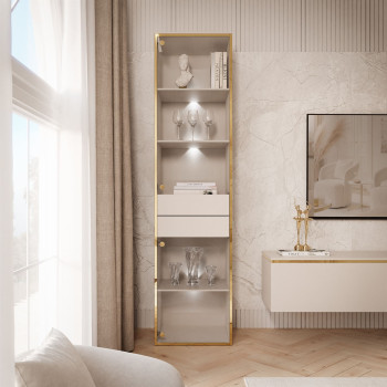 Vitrine AURORA KASCHMIR mit...