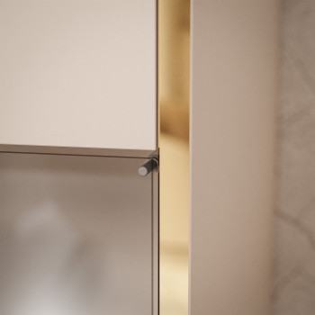 Vitrine AURORA KASCHMIR mit LED-Beleuchtung