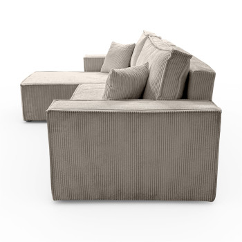 Gepolstertes Ecksofa CARLOS L