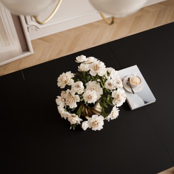 Ausziehbarer Tisch ARTON GOLD 140 cm