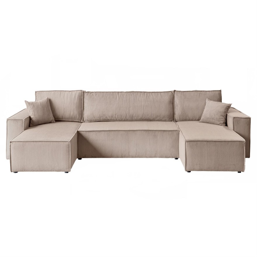 Gepolstertes Sofa CARLOS U Cord