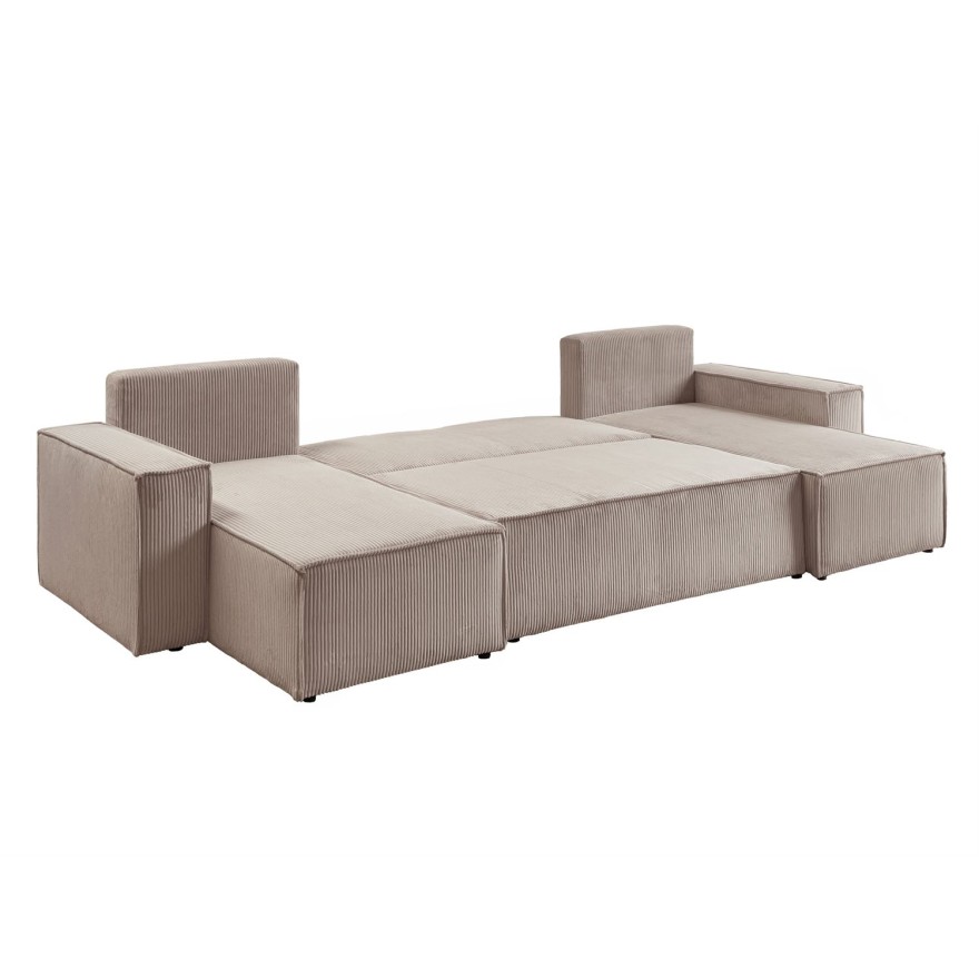 Gepolstertes Sofa CARLOS U Cord