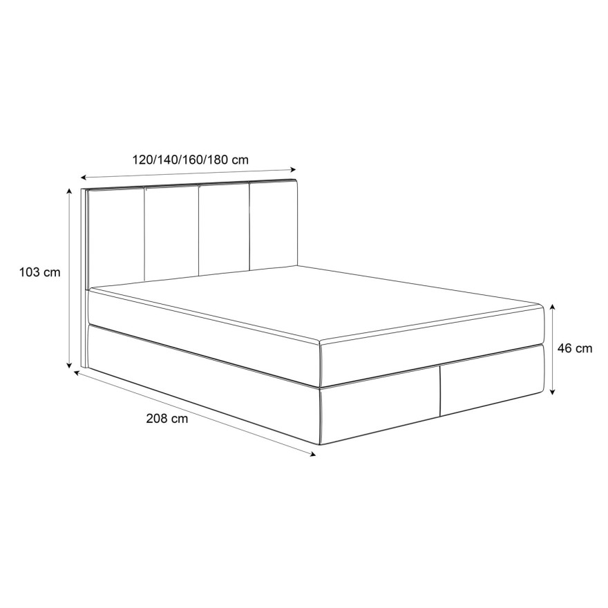 Boxspringbett ELZA