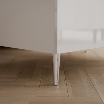 Couchtisch AURORA SILVER mit Stauraum