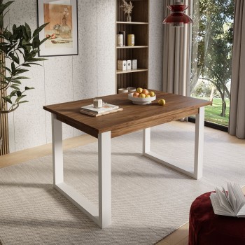 Tisch ART 125 cm unausklappbar Artisan/Stirling/Wotan Eiche