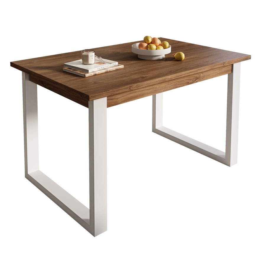 Tisch ART 125 cm unausklappbar Artisan/Stirling/Wotan Eiche