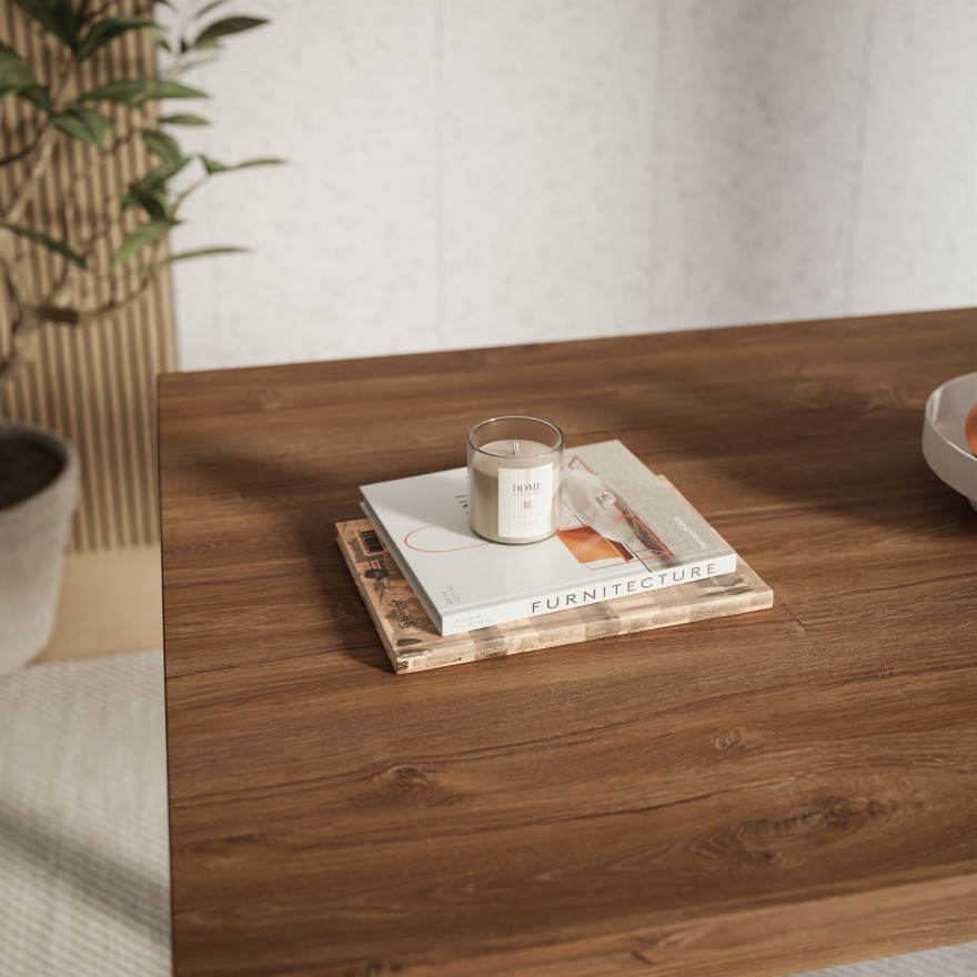 Tisch ART 125 cm unausklappbar Artisan/Stirling/Wotan Eiche