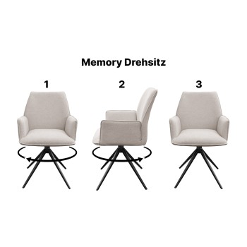 Polsterdrehstuhl OPHELIA