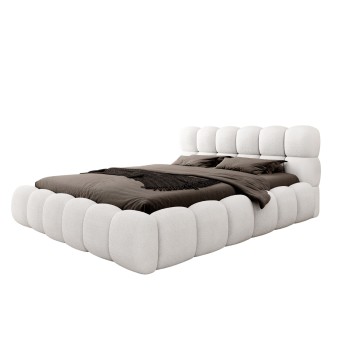 Gepolstertes Bett QUARTO mit Bettkasten