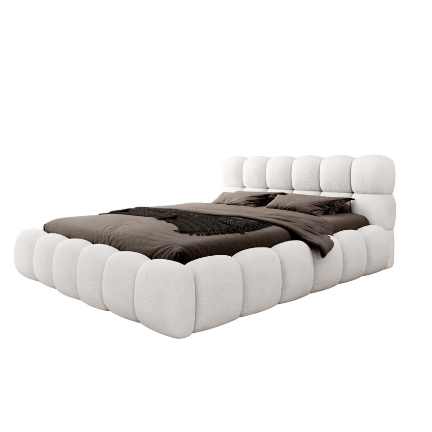 Gepolstertes Bett QUARTO mit Bettkasten