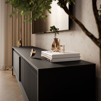 Zweitüriger RTV-Schrank YASUMI 153 cm