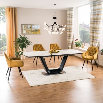LIVERNO Klapptisch Marmor