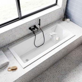 Rechteckige Badewanne...