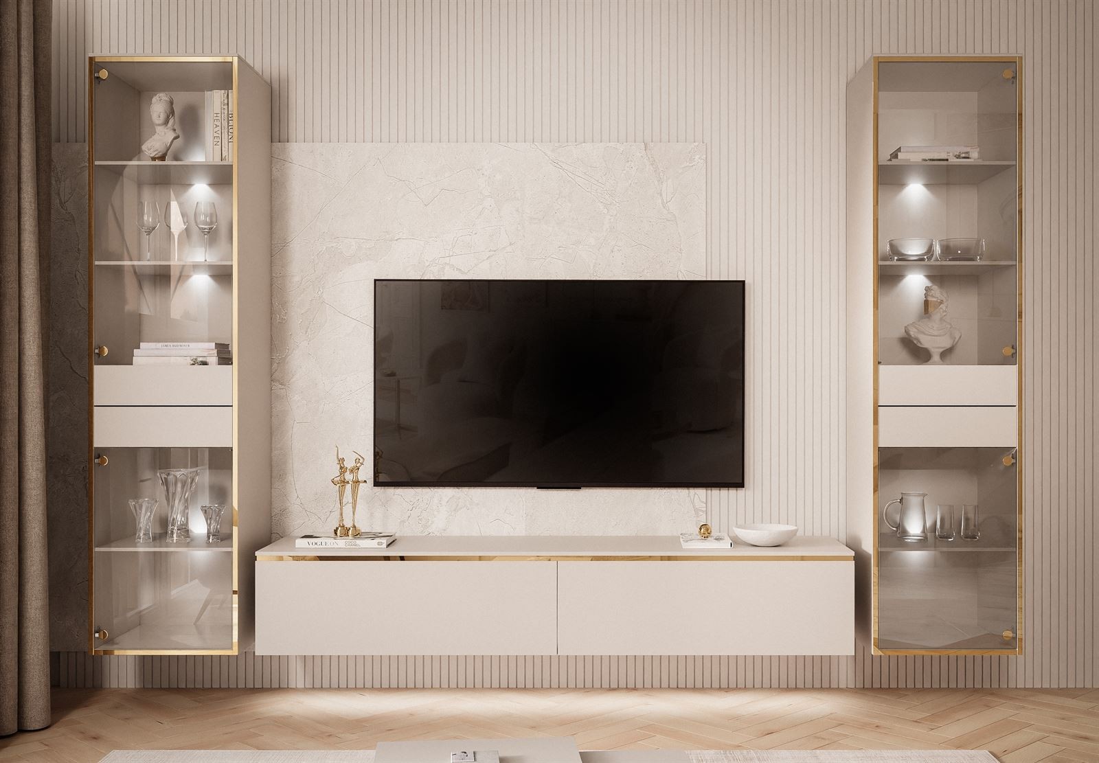 Wohnzimmermöbel-Set AURORA KASCHMIR II