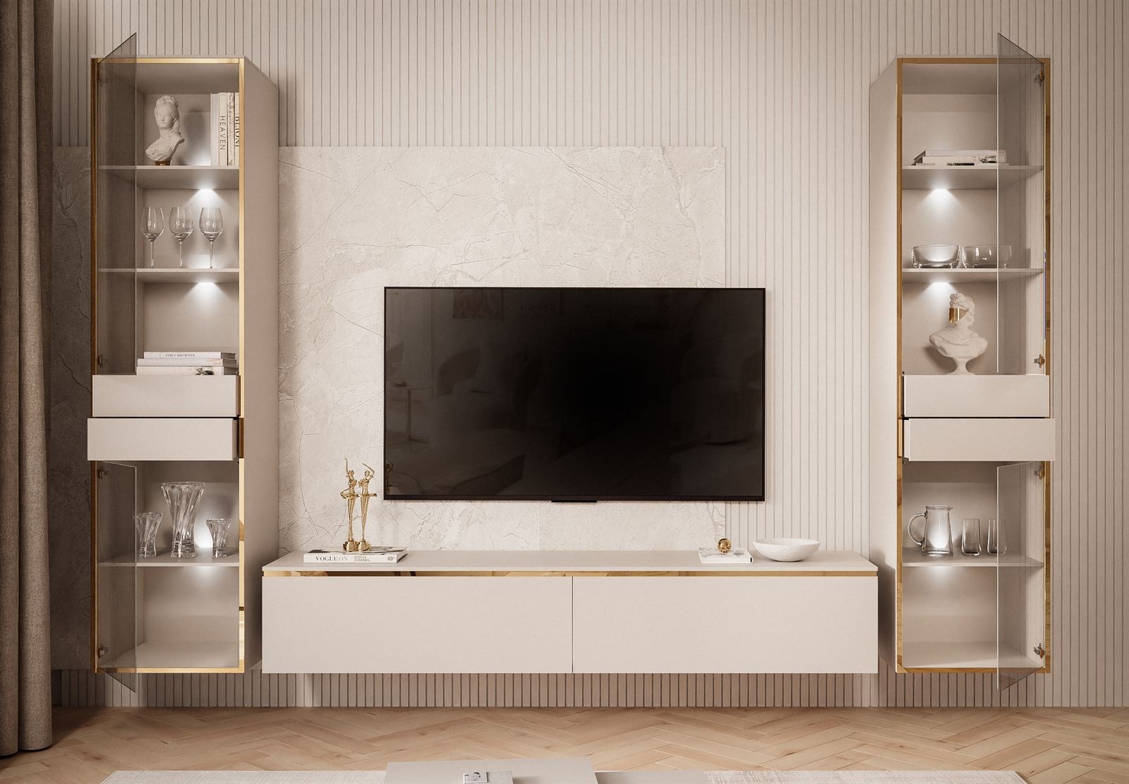 Wohnzimmermöbel-Set AURORA KASCHMIR II