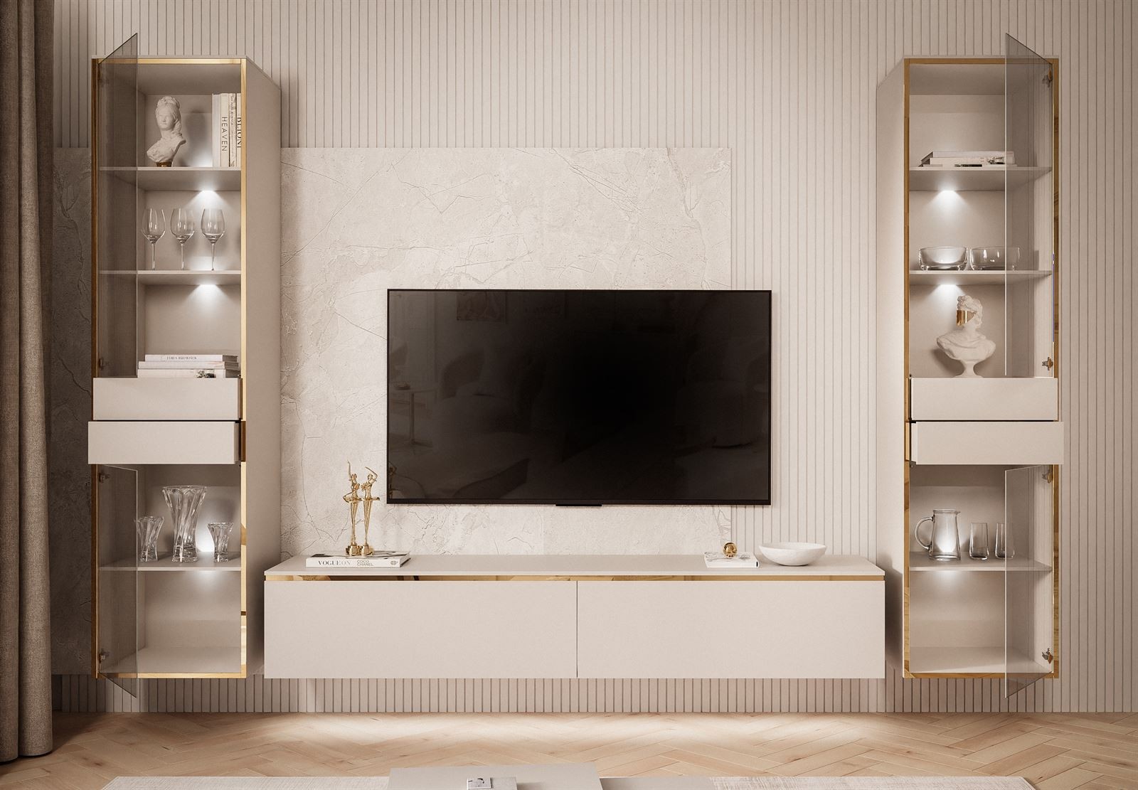 Wohnzimmermöbel-Set AURORA KASCHMIR II