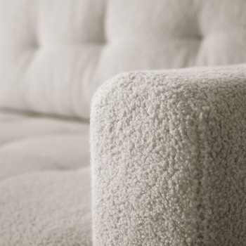 Gepolstertes Ecksofa ASTON mit Schlaffunktion