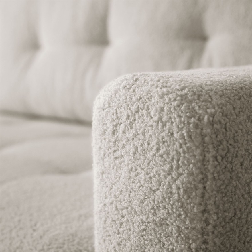 Gepolstertes Ecksofa ASTON mit Schlaffunktion