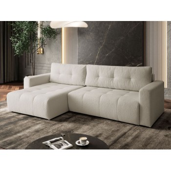 Gepolstertes Ecksofa ASTON mit Schlaffunktion