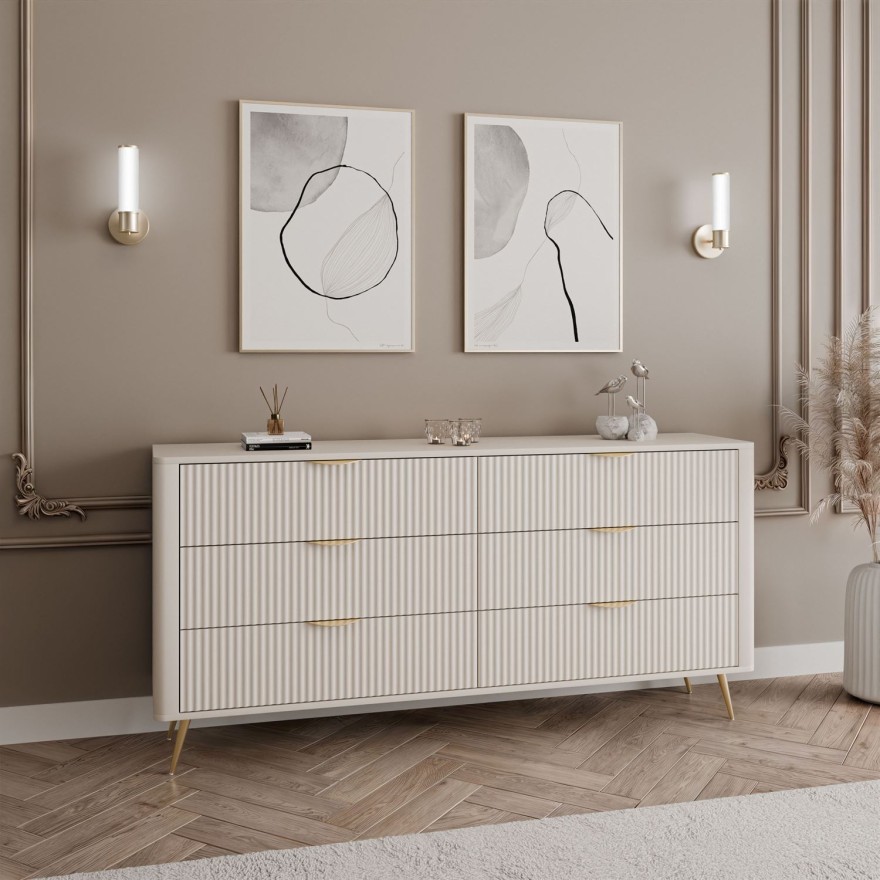 Kommode SCARLETT 6S mit Schubladen