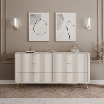 Kommode SCARLETT 6S mit Schubladen