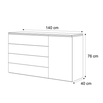 Wohnzimmermöbel-Set AURORA III